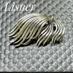 Lisner Silver Wave Brooch
